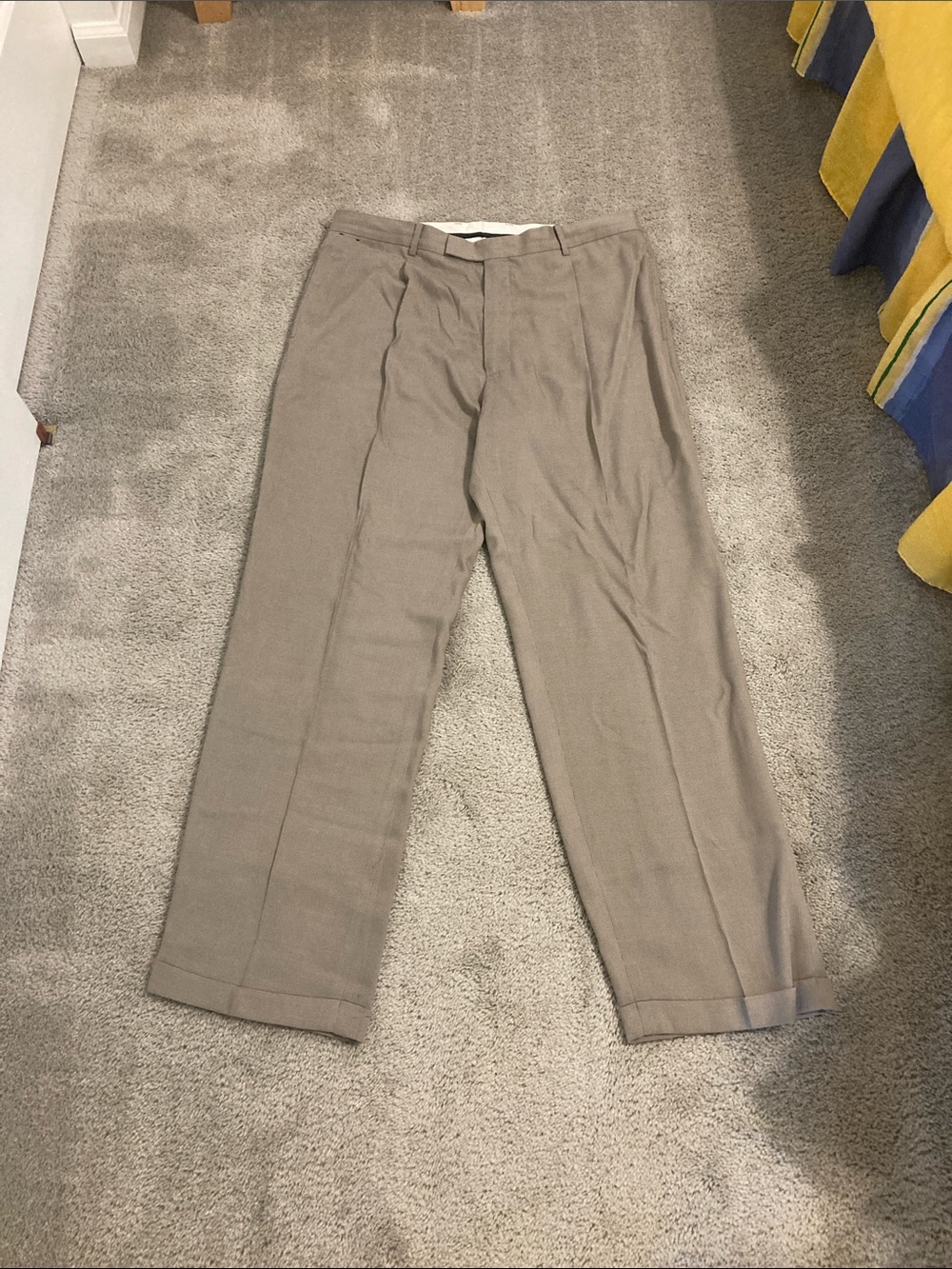 Claiborne Men's Khaki Dress Pants